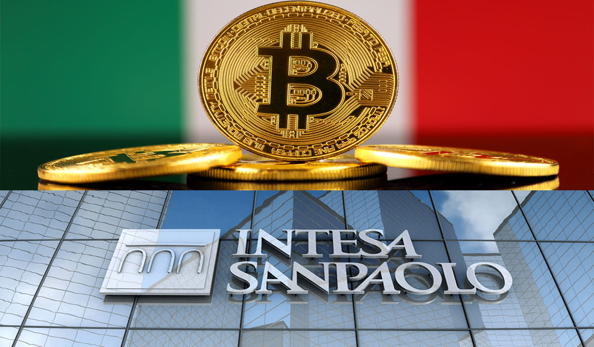 سرمایه گذاری بیت کوینی بانک Intesa Sanpaolo