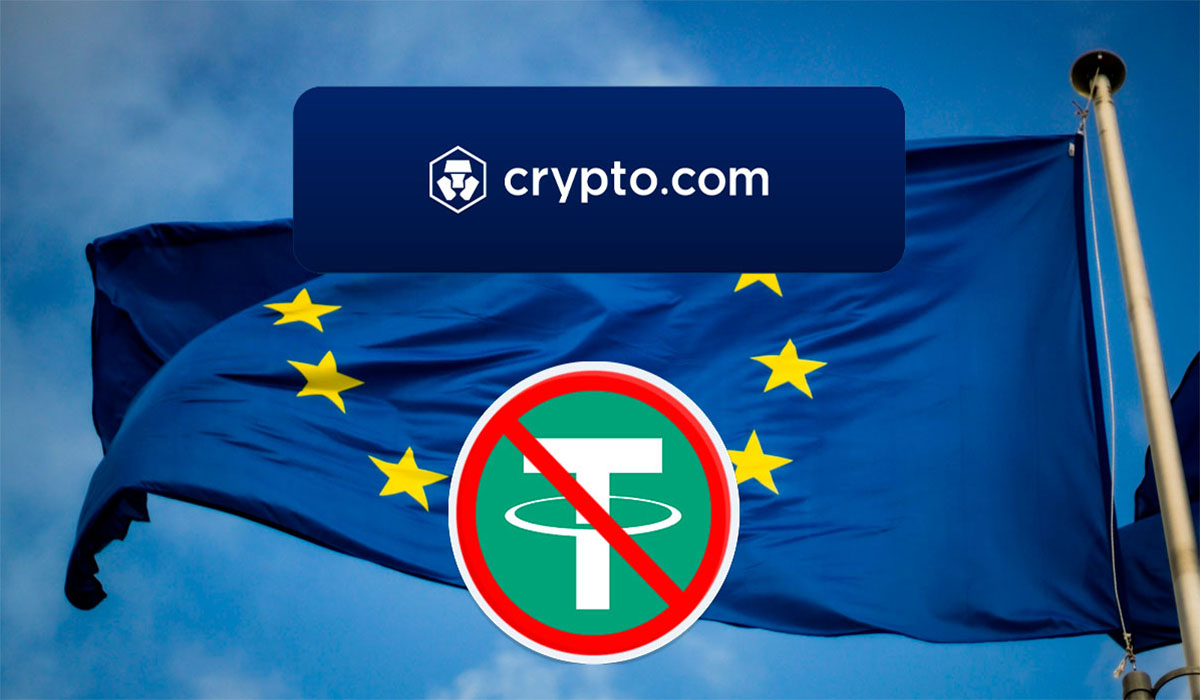 صرافی Cryptocom تتر و ۹ توکن دیگر را حذف کرد